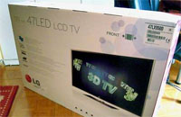 Коробка от телевизора LG 47LX9500
