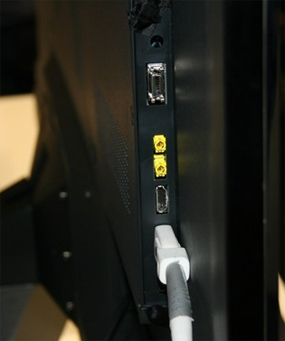 Порты телевизора Toshiba 55ZL2