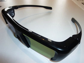 Затворные очки в Samsung UE-55D8000