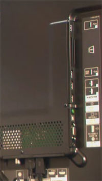 Порты телевизора Sony KDL-46HX753