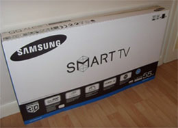 Комплектация телевизора Samsung UE-55D8000