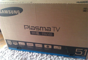 Коробка от телевизора Samsung PS51D550