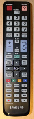 Пульт дистанционного управления телевизора Samsung UE-55D8000
