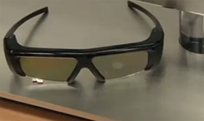 Затворные 3D-очки телевизора Samsung UE-46C9000